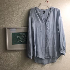 Light blue blouse